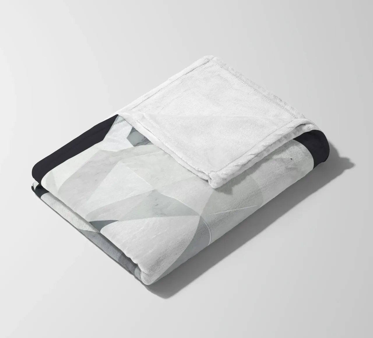Testa d'orso geometrica - forza e tranquillità coperta in pile da namosh