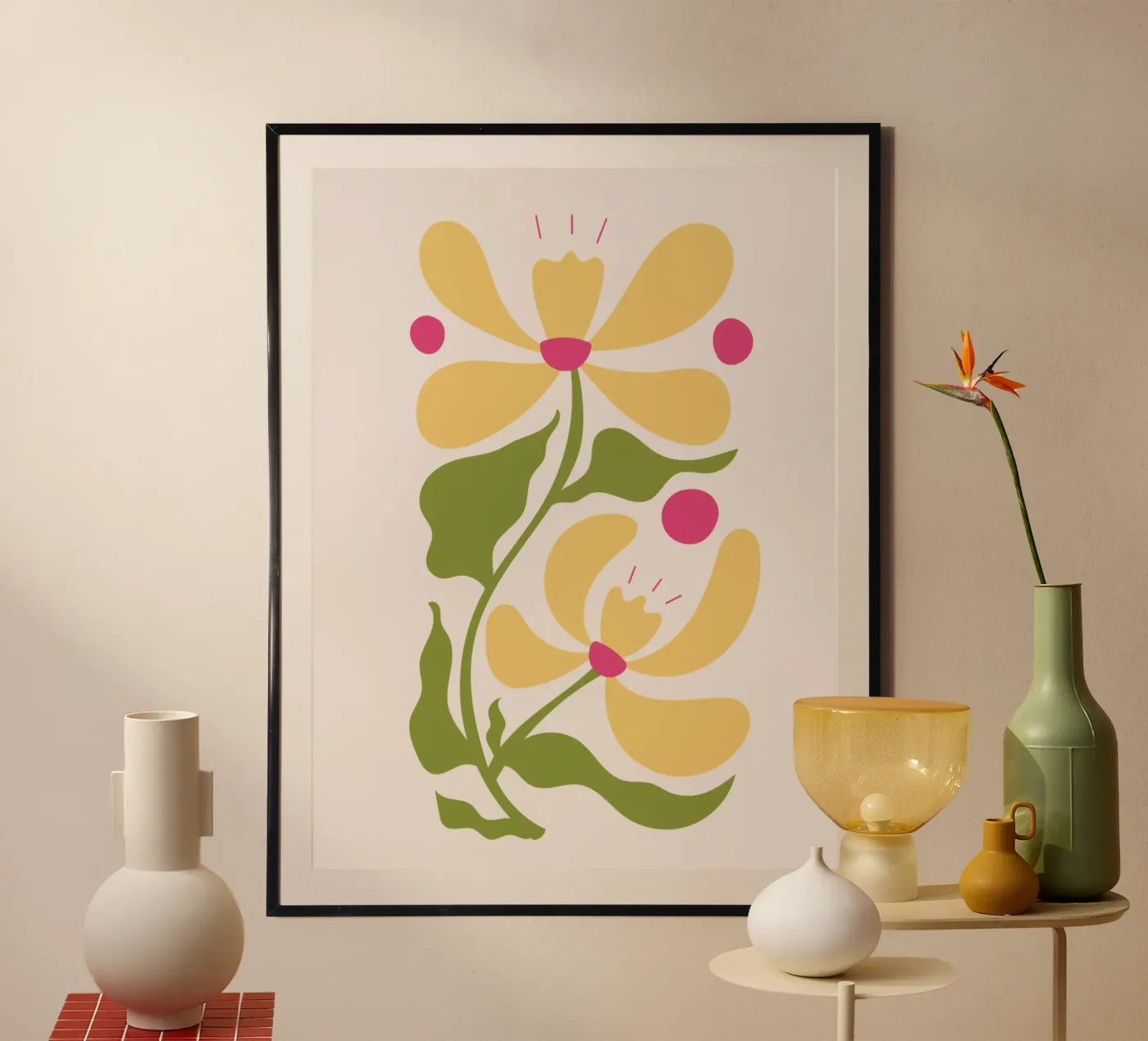 Yellow Flowers poster da Kiroiharu