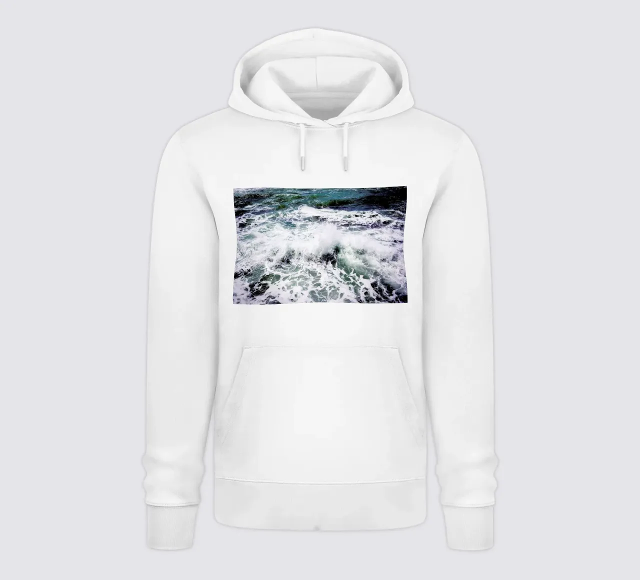 White Splash felpa con cappuccio da Tal Paz-Fridman