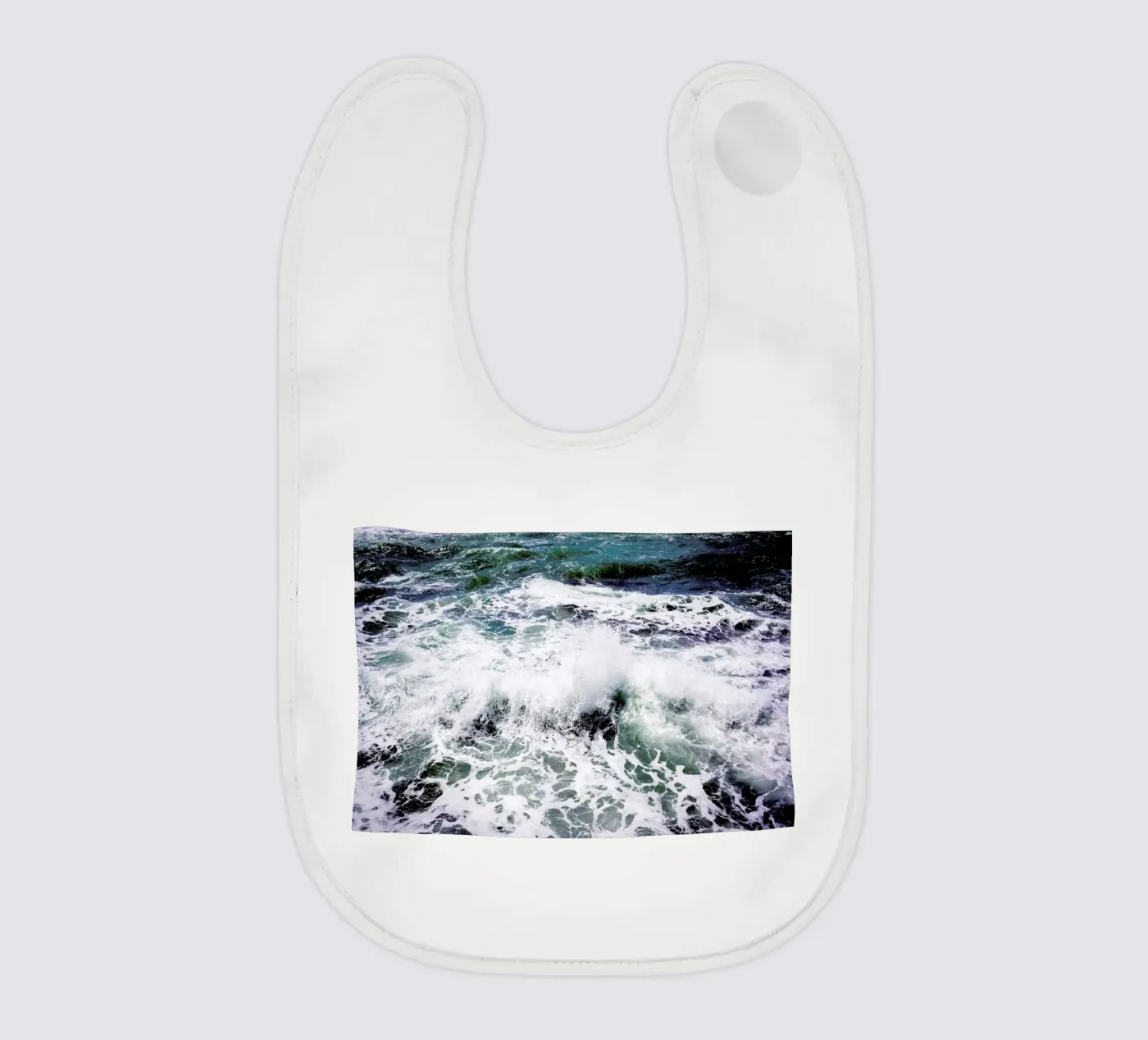 White Splash baby slabbetje van Tal Paz-Fridman