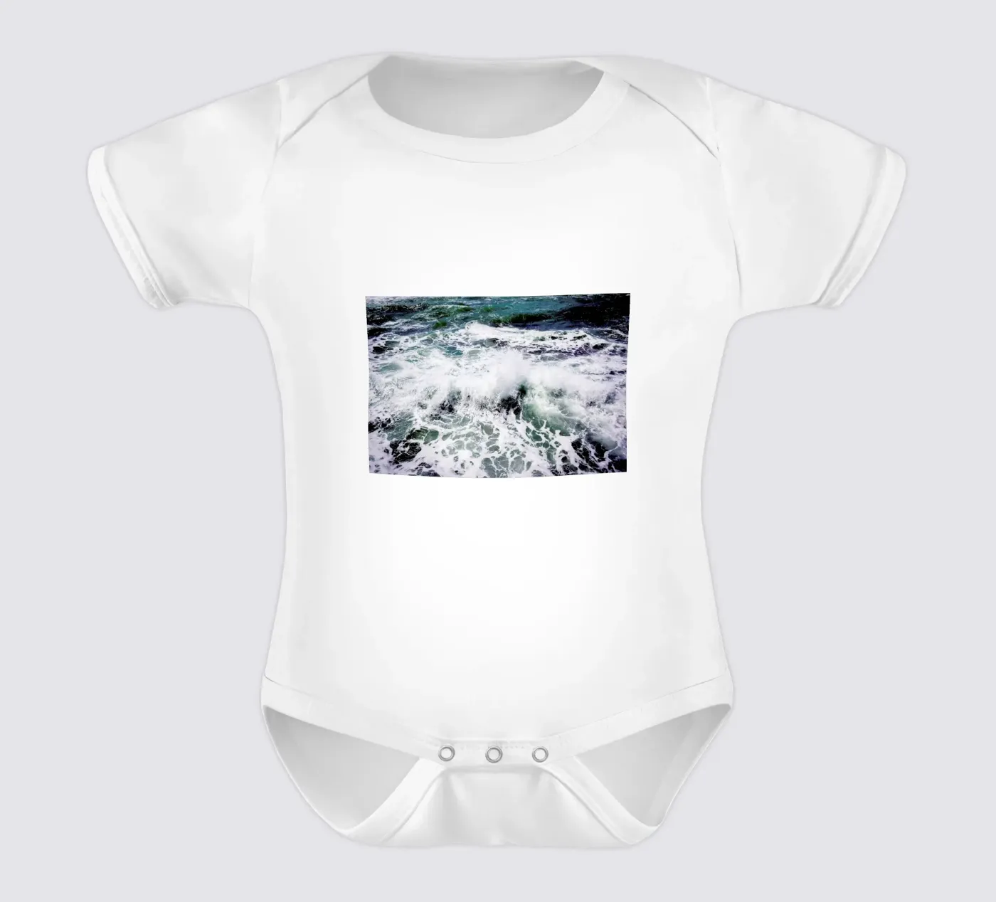 White Splash body bébé de Tal Paz-Fridman