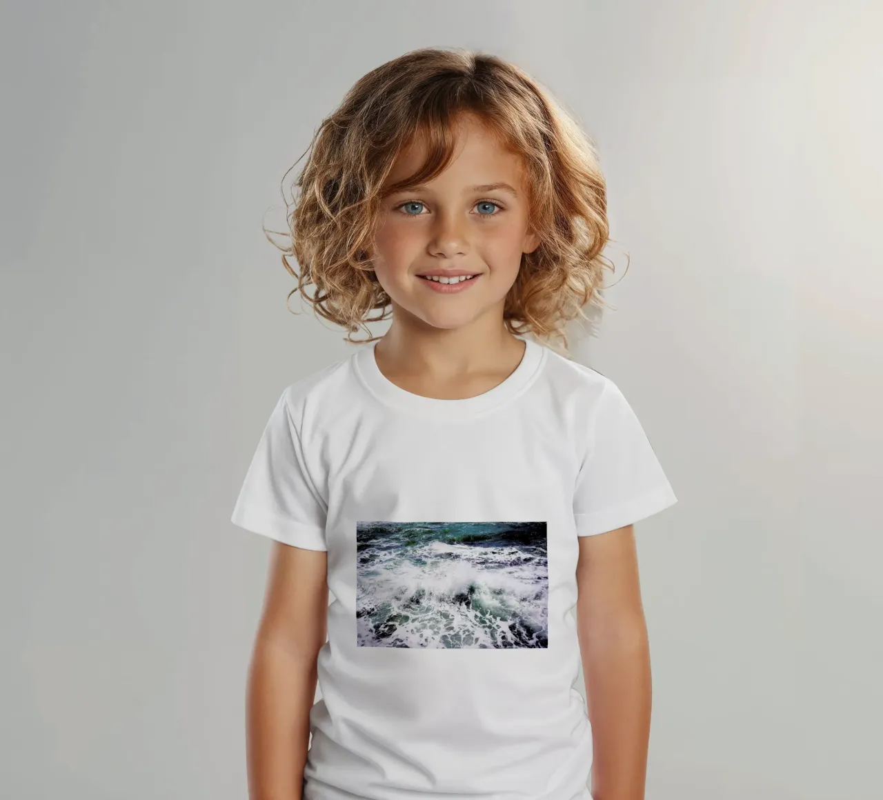 White Splash t-shirt bambini da Tal Paz-Fridman