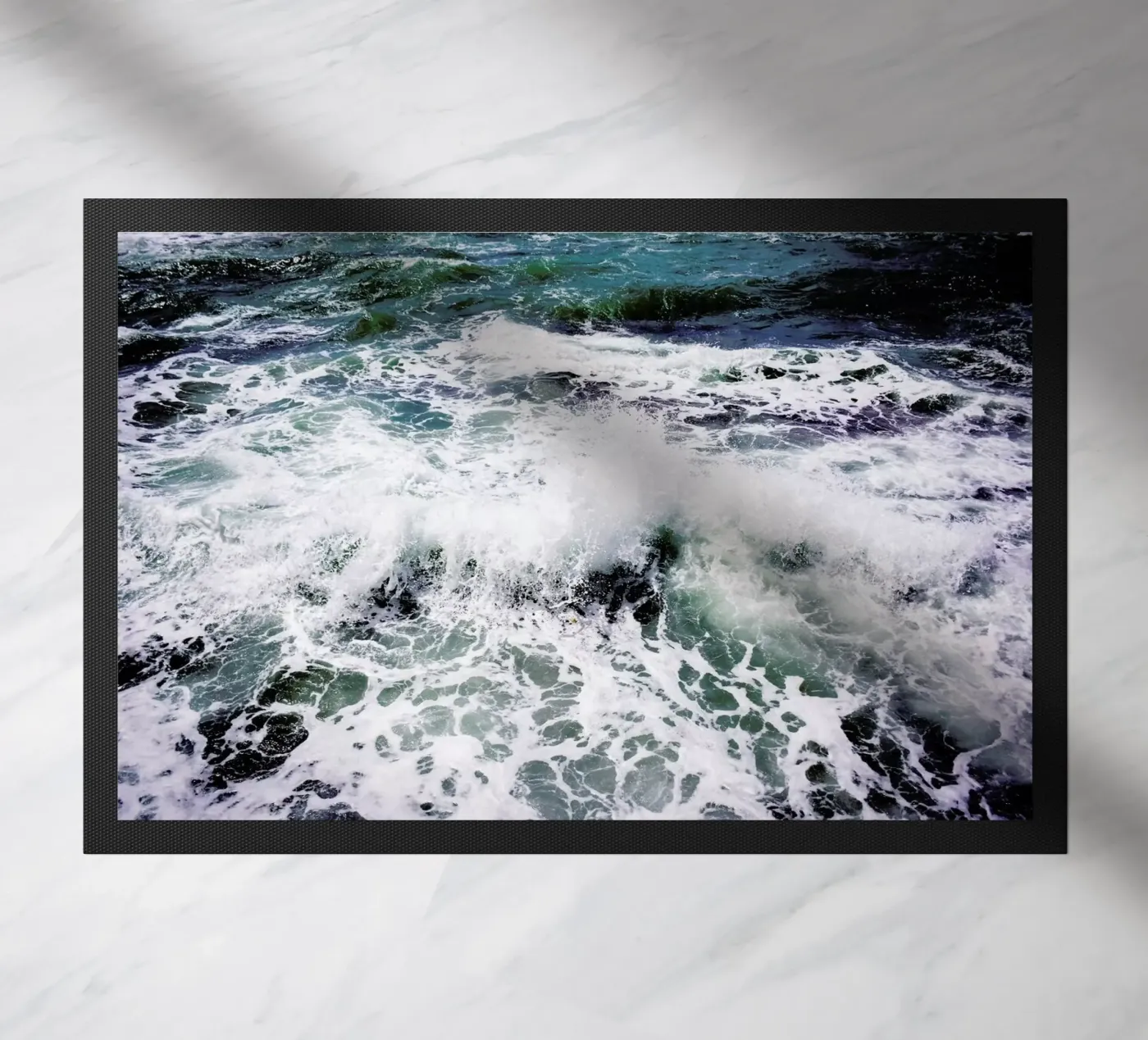 White Splash doormat by Tal Paz-Fridman