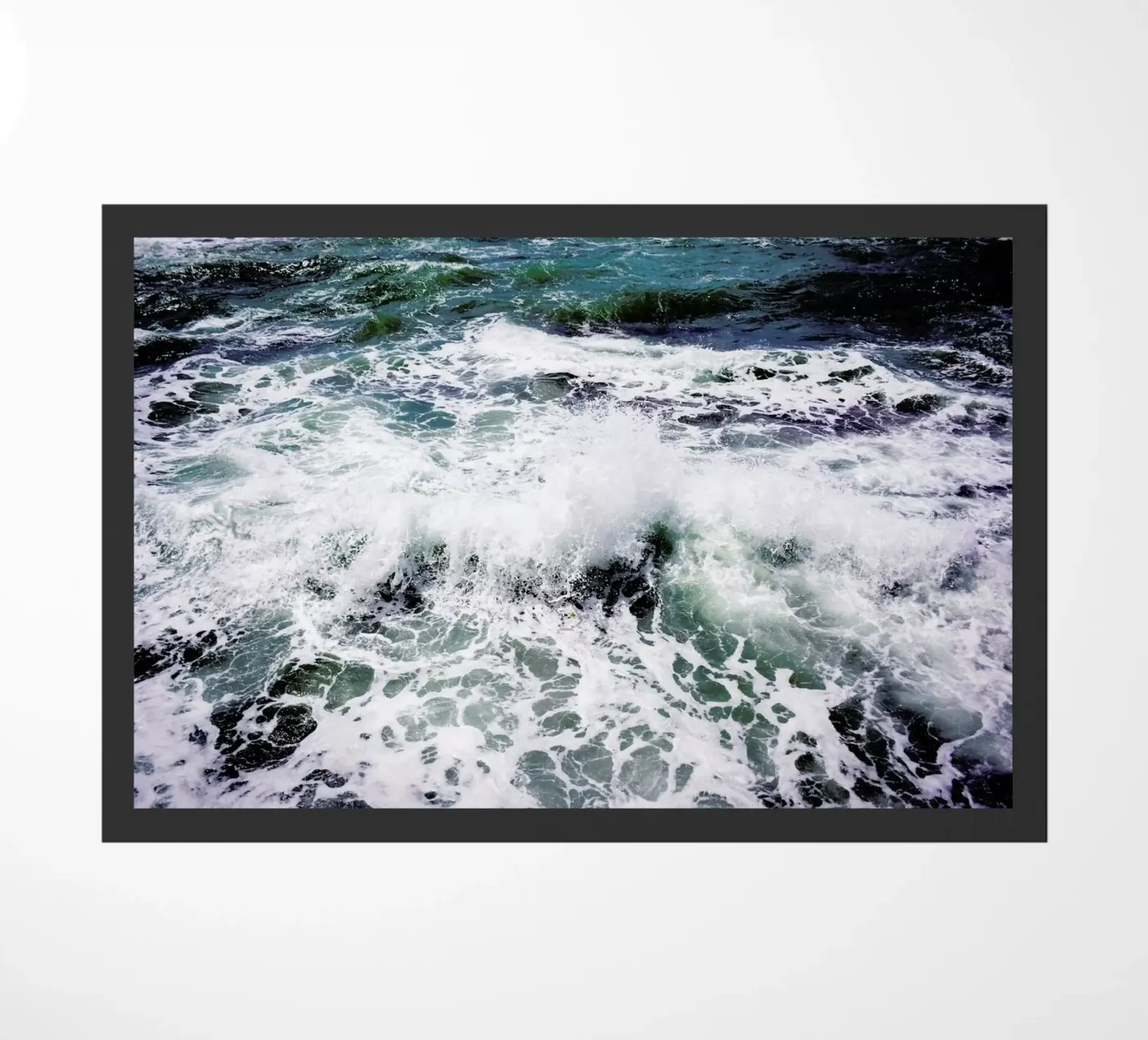 White Splash deurmat van Tal Paz-Fridman