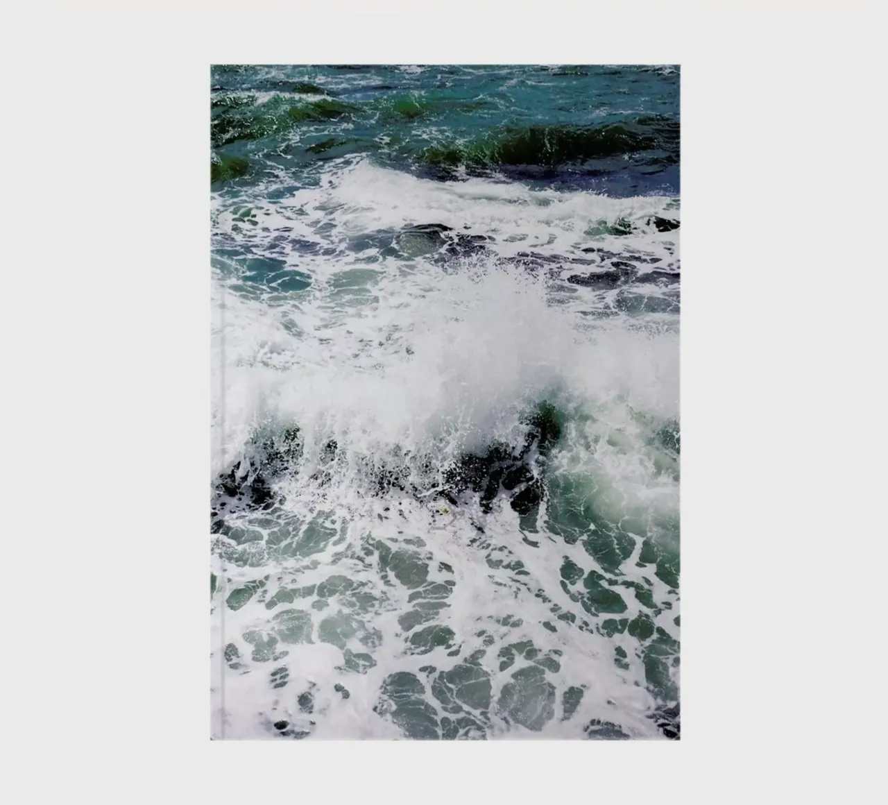 White Splash notebook by Tal Paz-Fridman