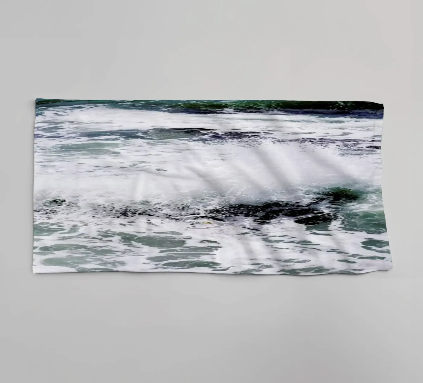White Splash badhanddoek van Tal Paz-Fridman