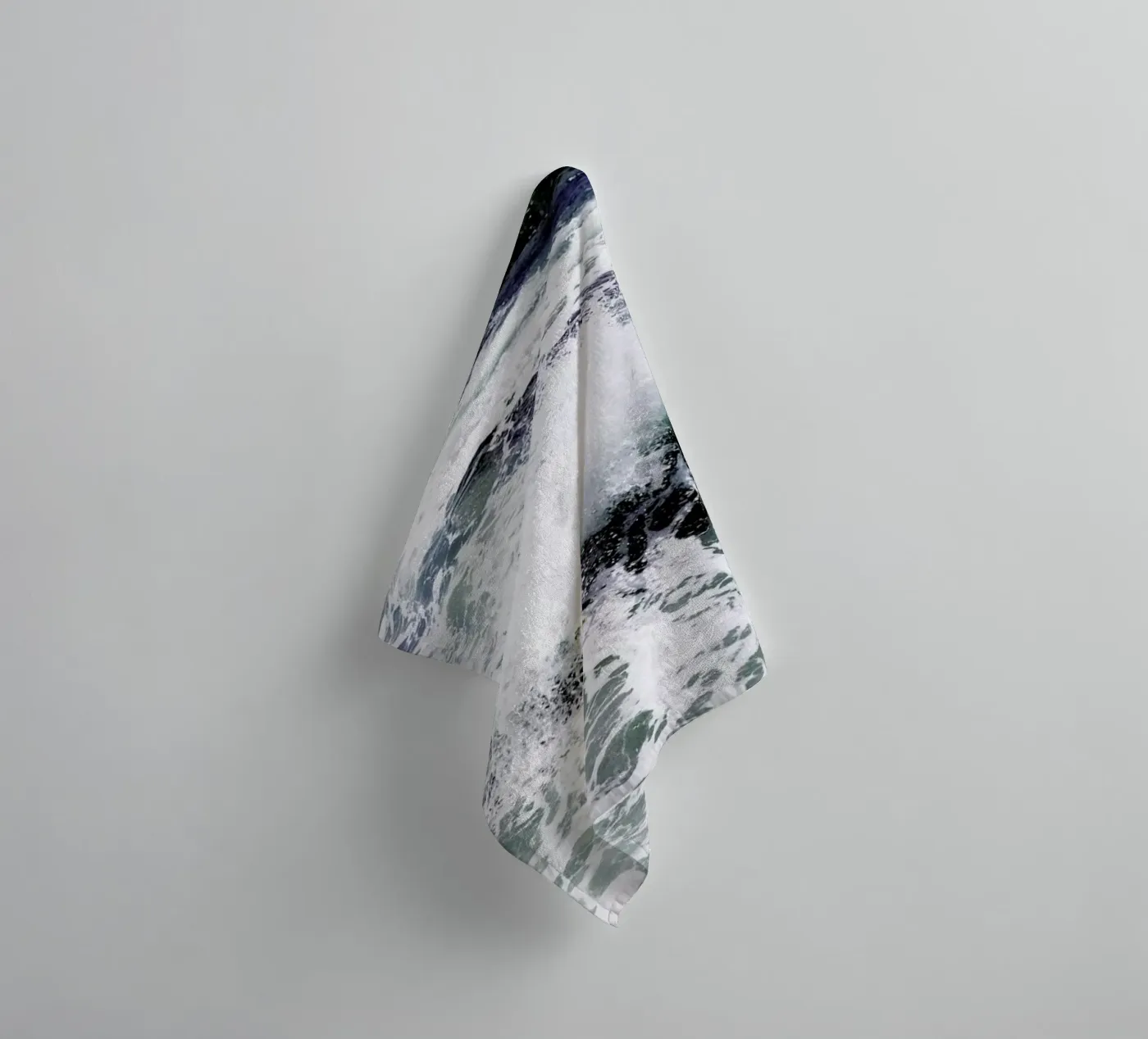 White Splash badhanddoek van Tal Paz-Fridman