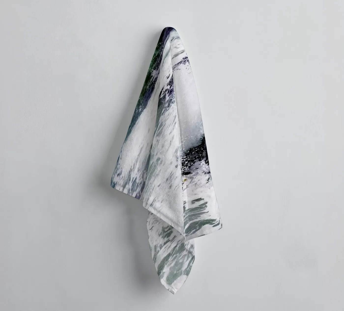 White Splash badhanddoek van Tal Paz-Fridman
