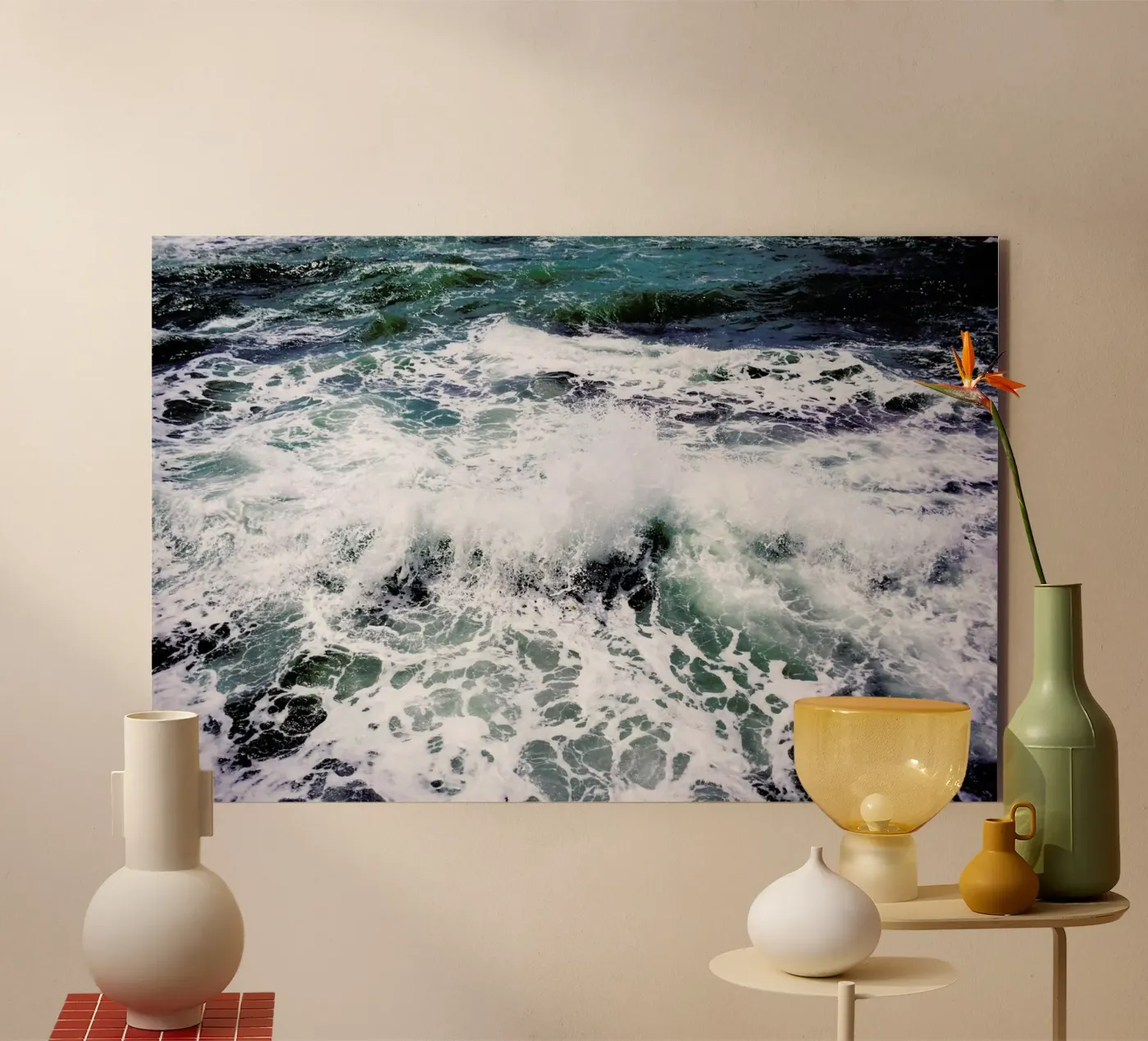 White Splash alluminio dibond da Tal Paz-Fridman