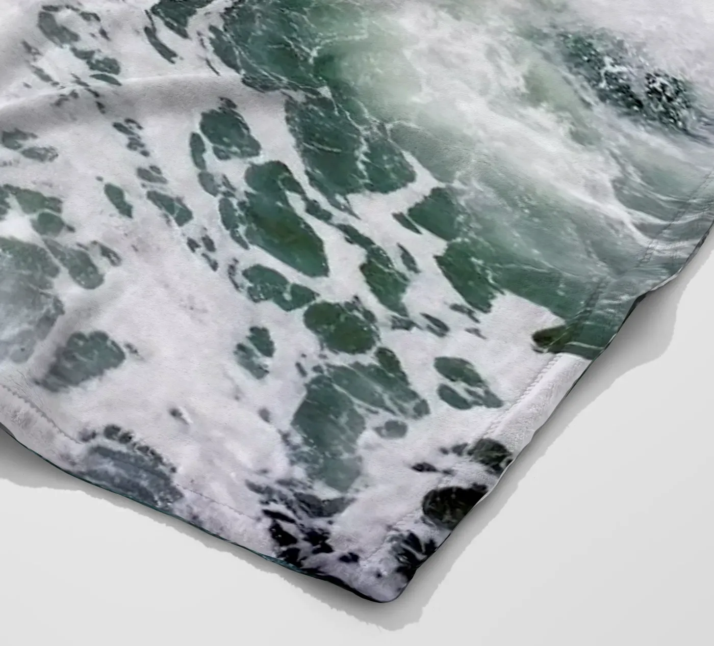 White Splash Fleecedecke von Tal Paz-Fridman