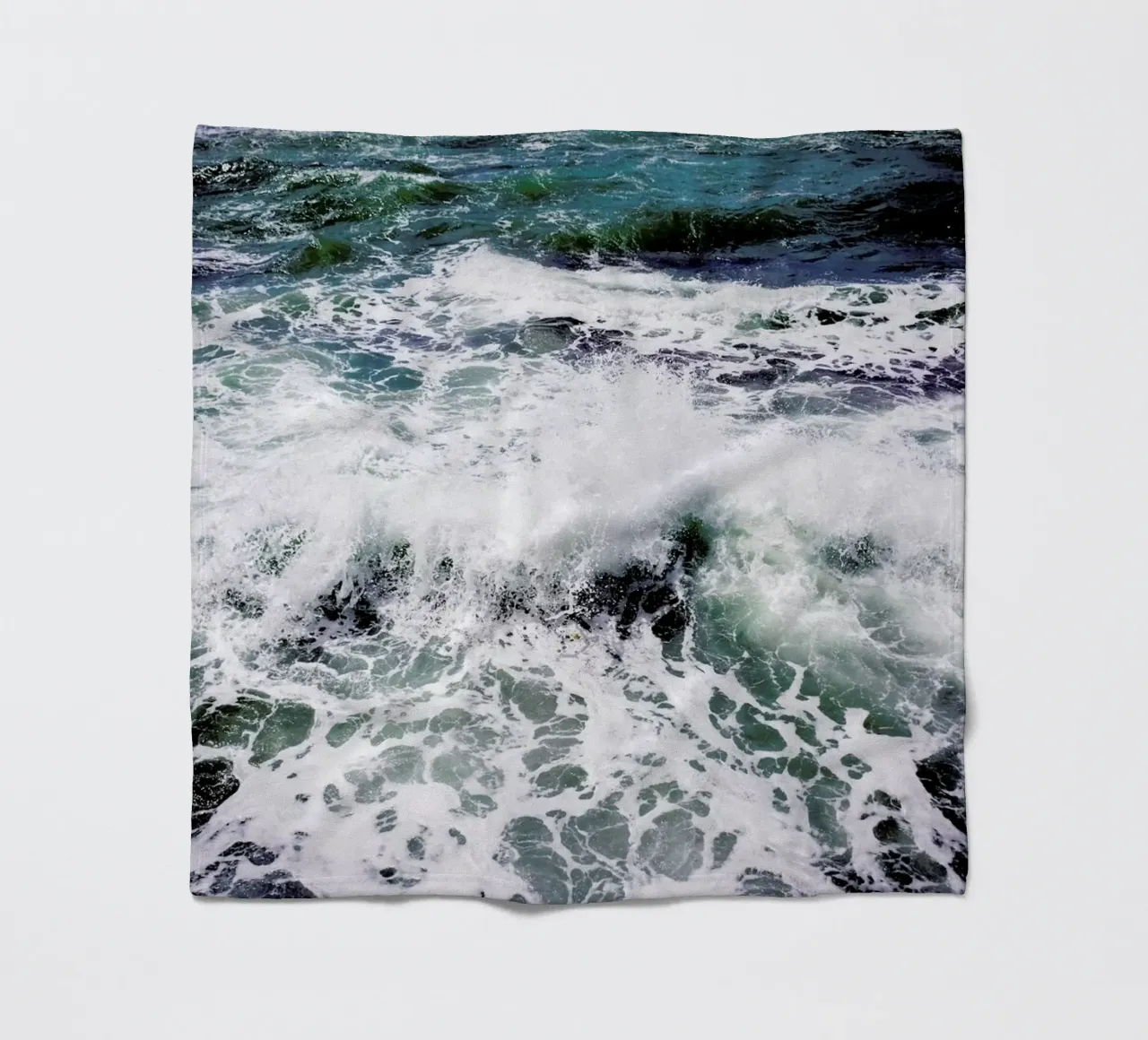 White Splash Fleecedecke von Tal Paz-Fridman