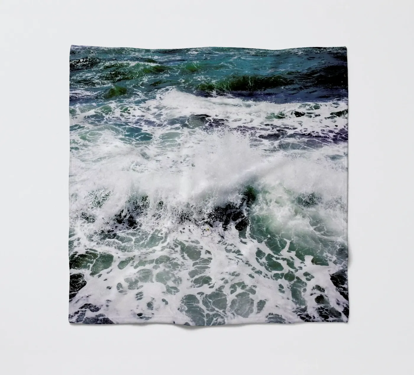White Splash Fleecedecke von Tal Paz-Fridman