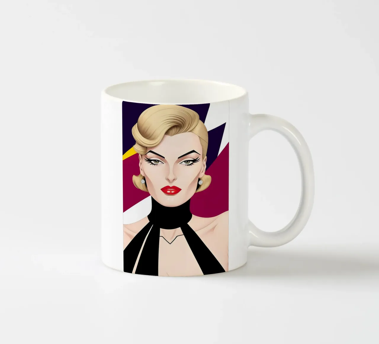 Dichiarazione di moda tazza in ceramica da ART DECO
