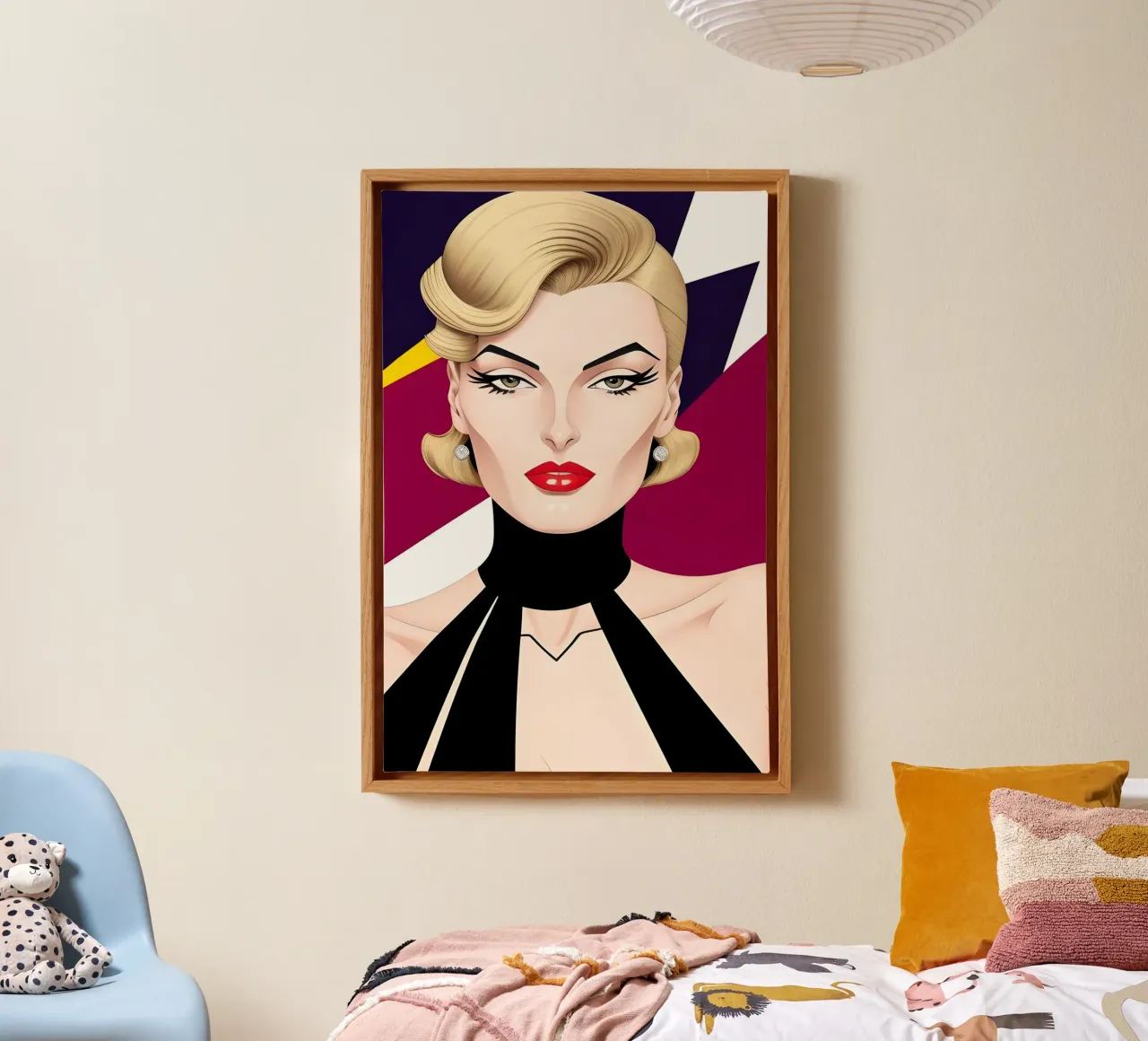 Modeverklaring canvas met Baklijst van ART DECO