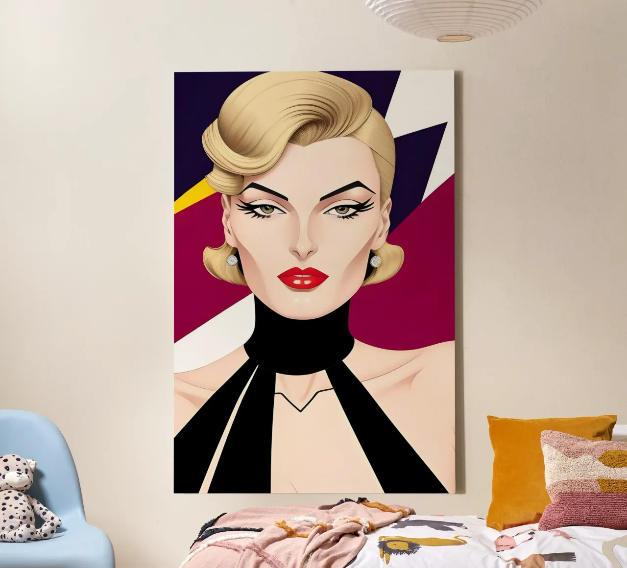 Modeverklaring canvas met Baklijst van ART DECO