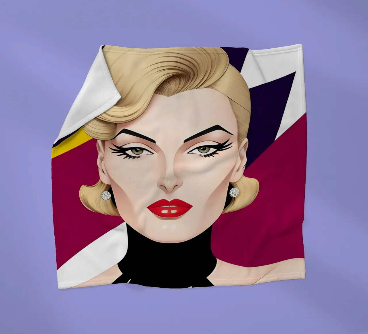 Mode-Statement Fleecedecke von ART DECO