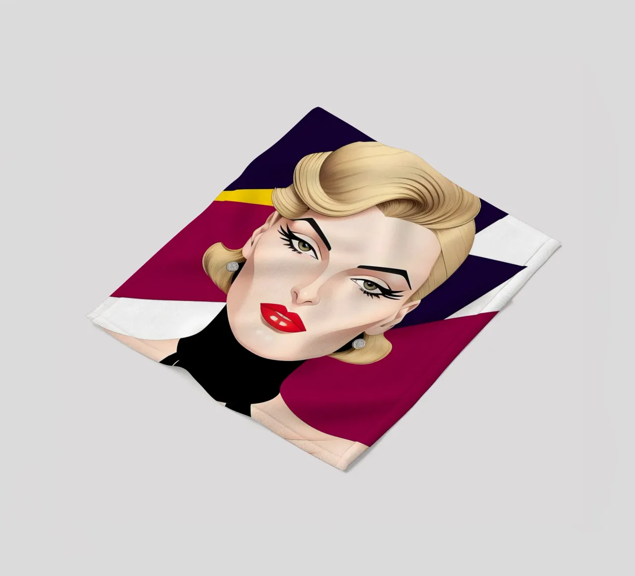 Mode-Statement Fleecedecke von ART DECO