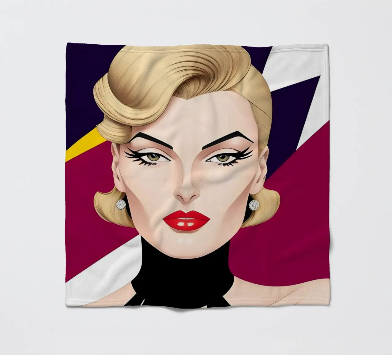 Mode-Statement Fleecedecke von ART DECO