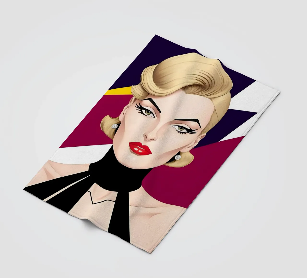 Mode-Statement Fleecedecke von ART DECO