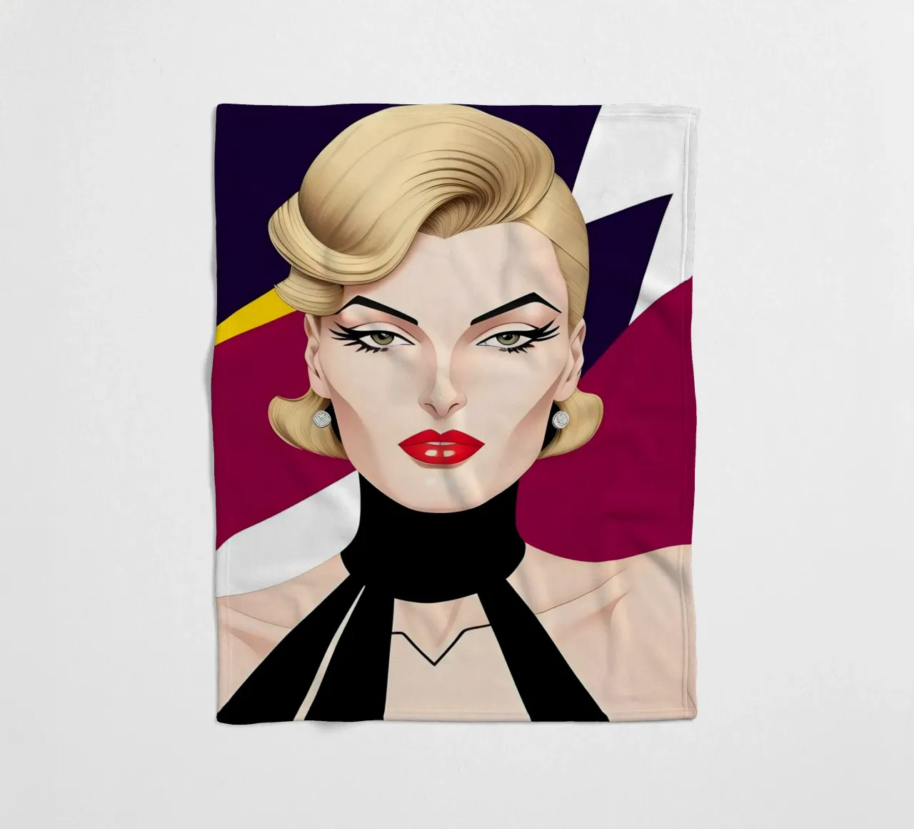 Mode-Statement Fleecedecke von ART DECO