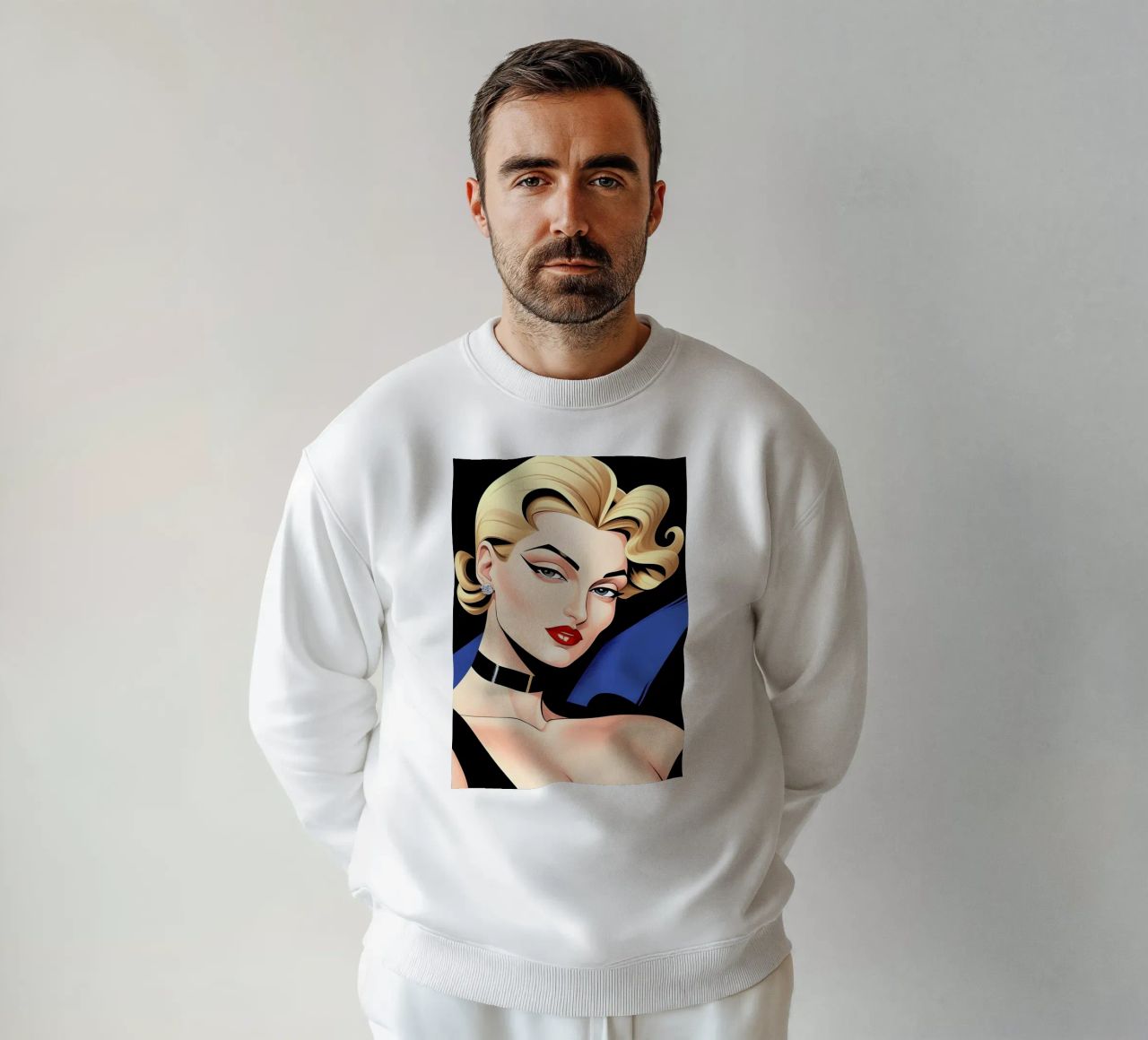 STILE DI MODA felpa da ART DECO