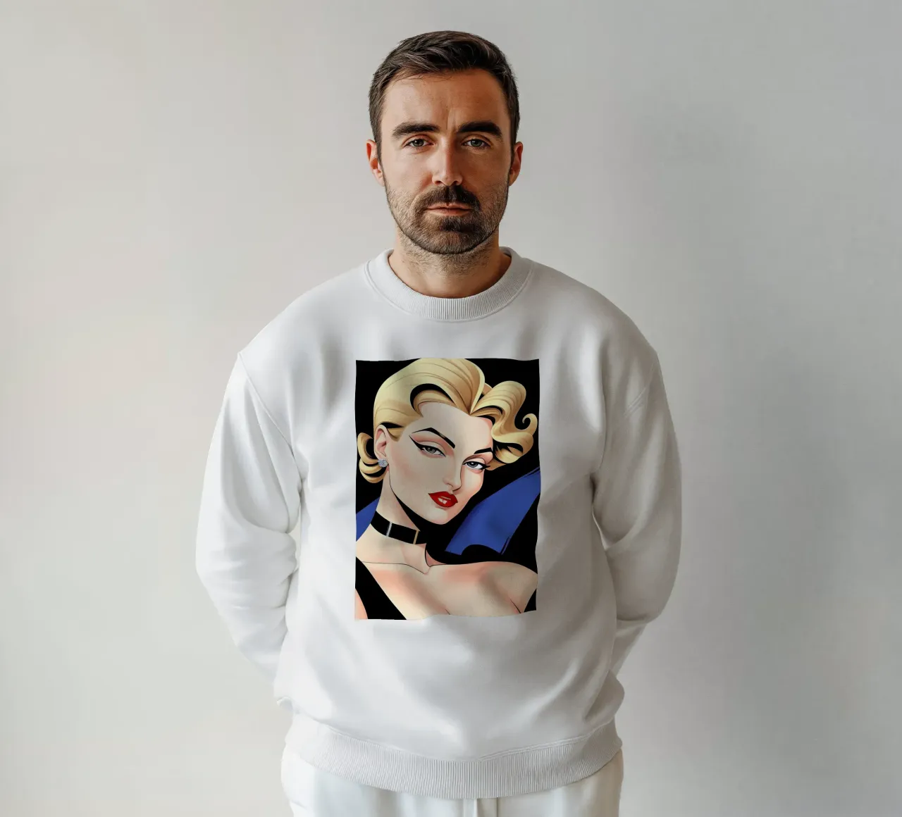 STILE DI MODA felpa da ART DECO