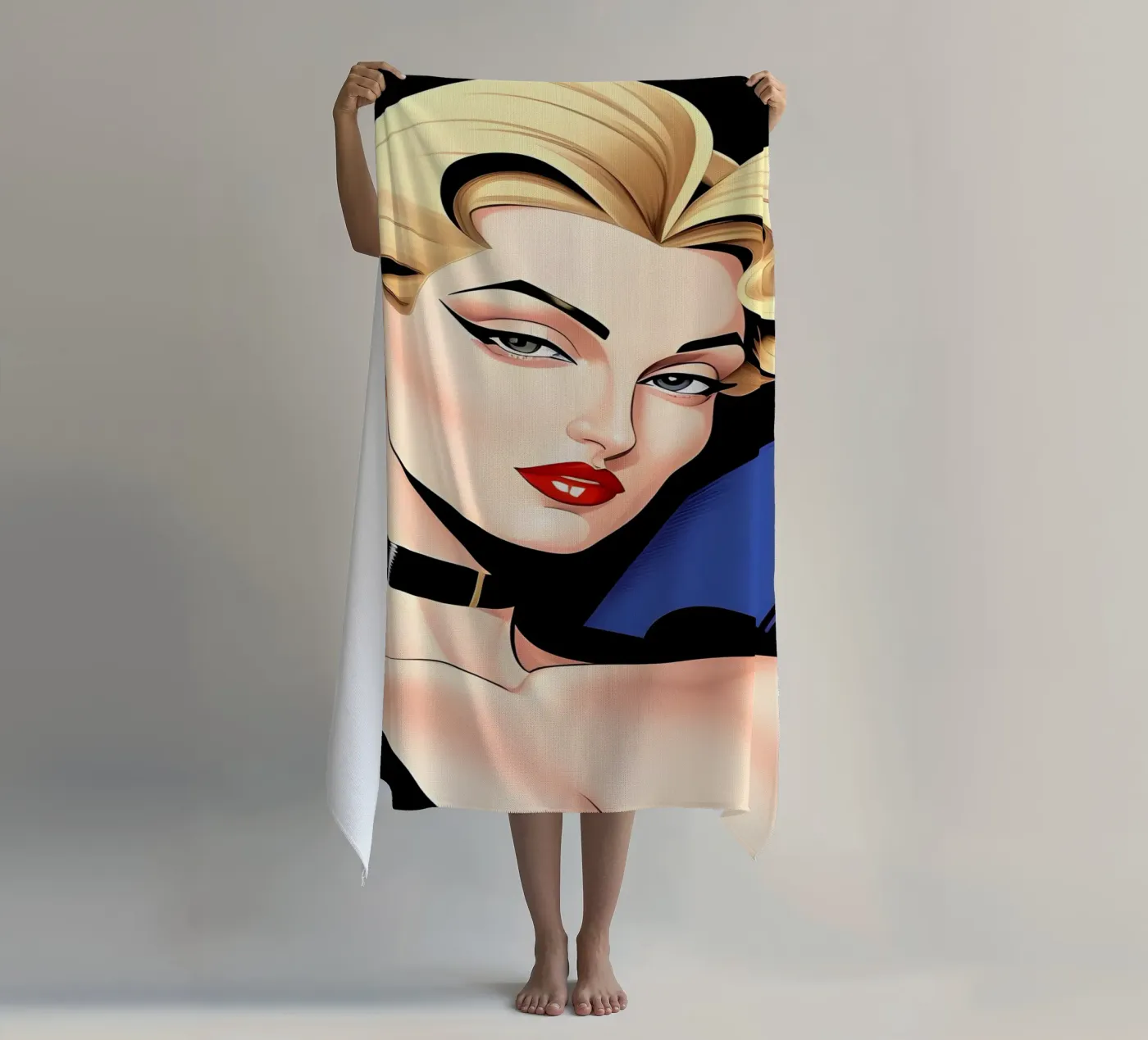 STILE DI MODA telo mare da ART DECO