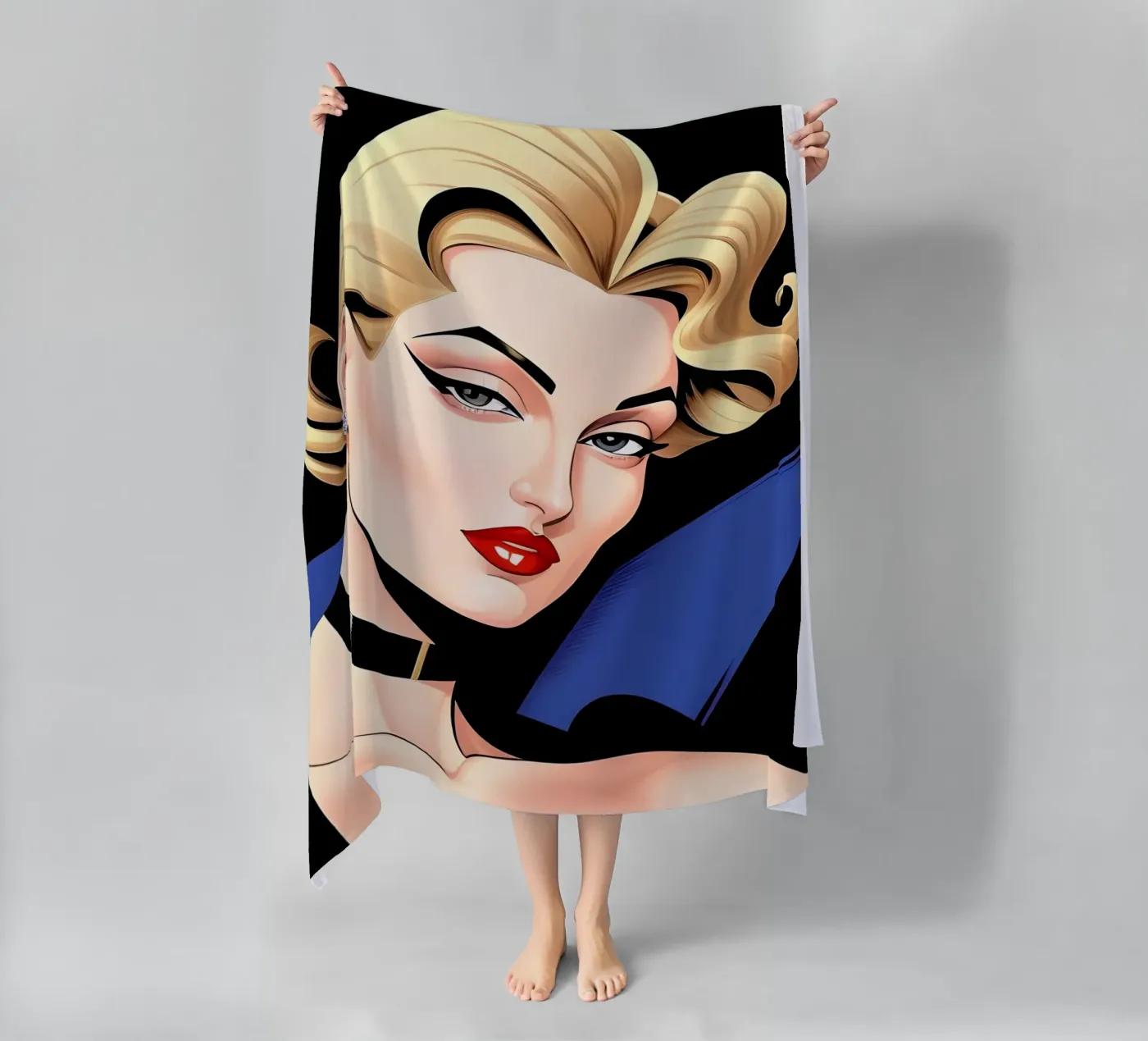 STILE DI MODA telo mare da ART DECO