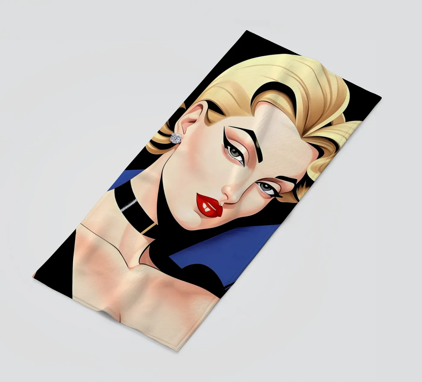 STILE DI MODA telo mare da ART DECO