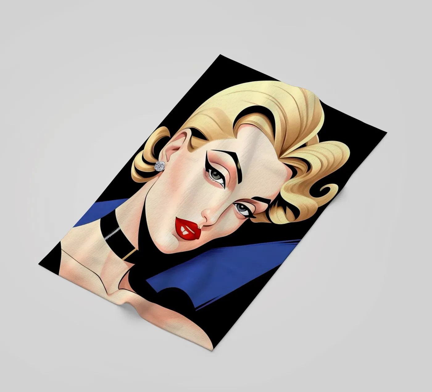 STILE DI MODA telo mare da ART DECO