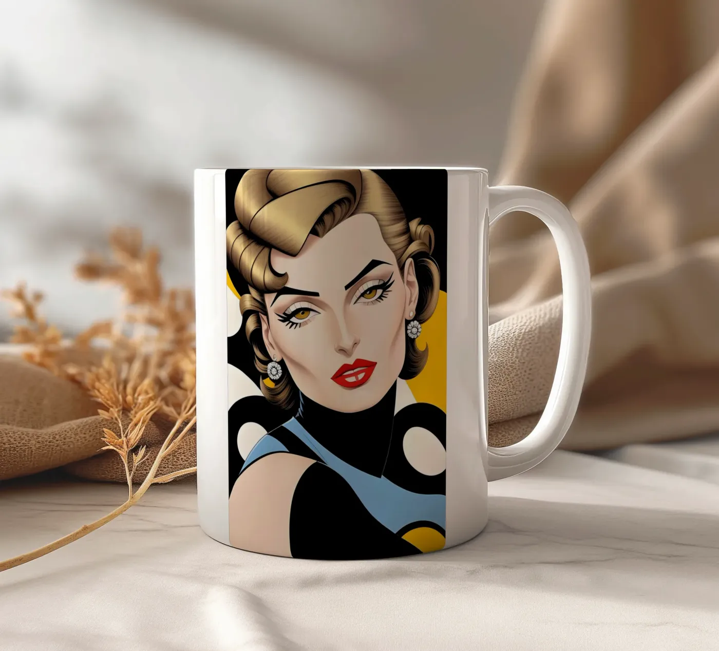 DOPAMINE ceramic mug by ART DECO