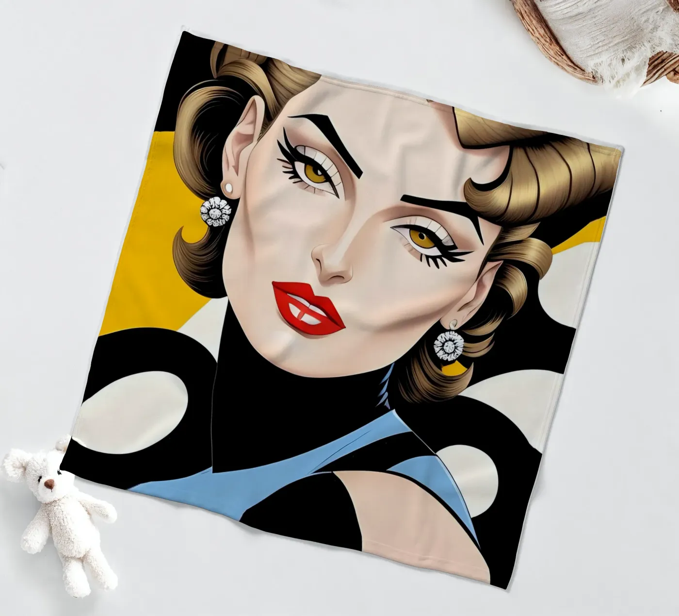 DOPAMINA coperta in pile da ART DECO