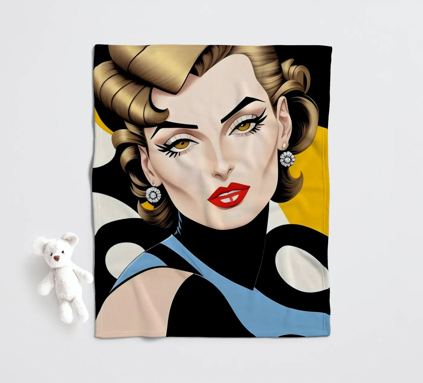 DOPAMINA coperta in pile da ART DECO