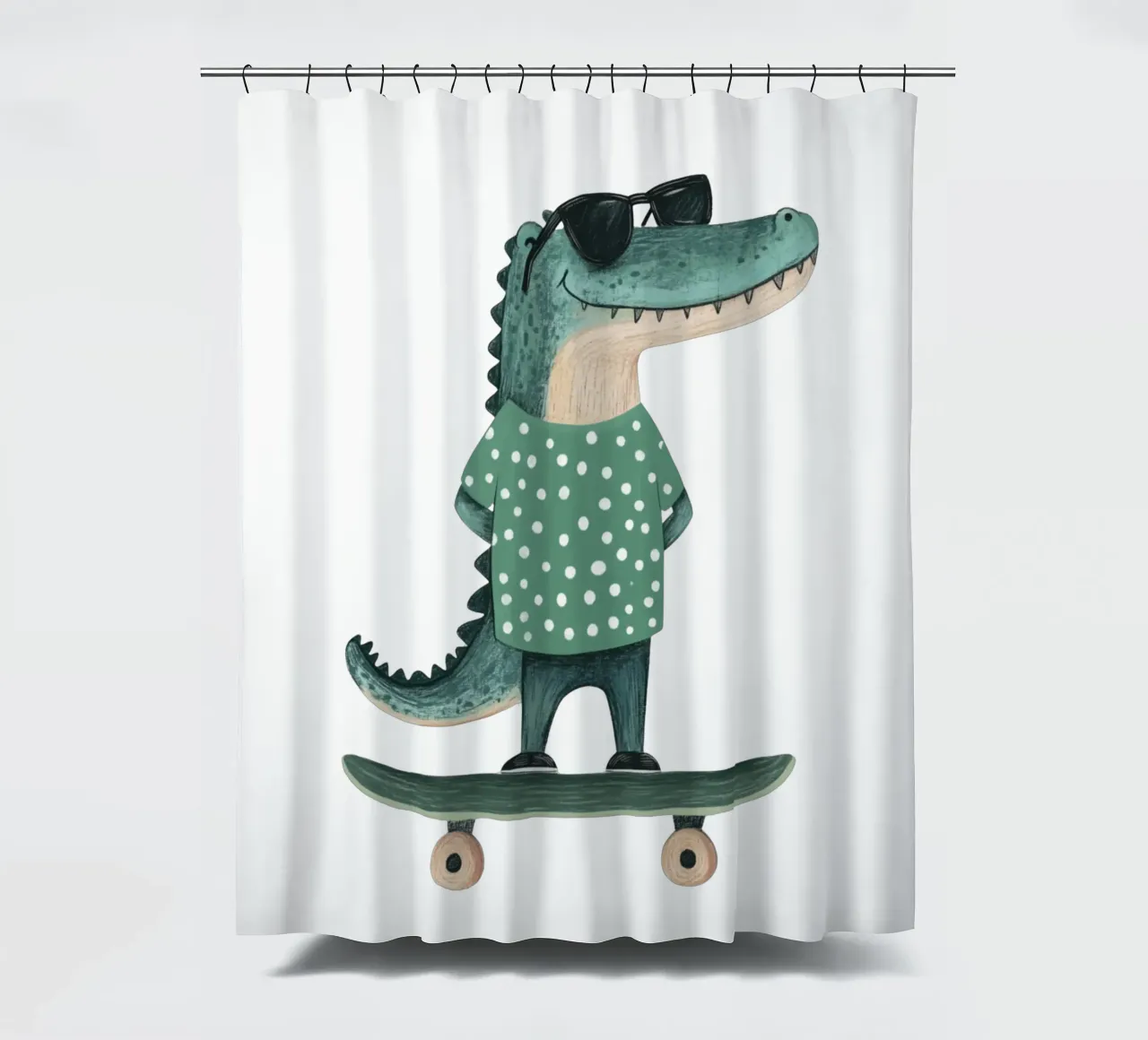 I am so cool! shower curtain by HookASmile