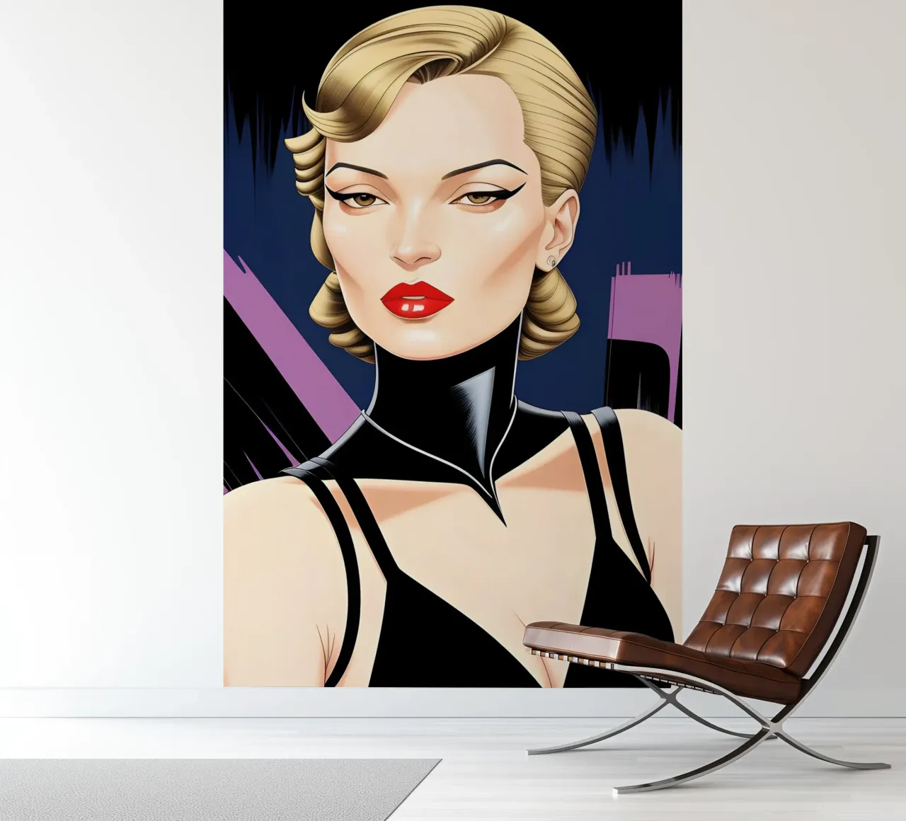 Modehouding fotobehang van ART DECO