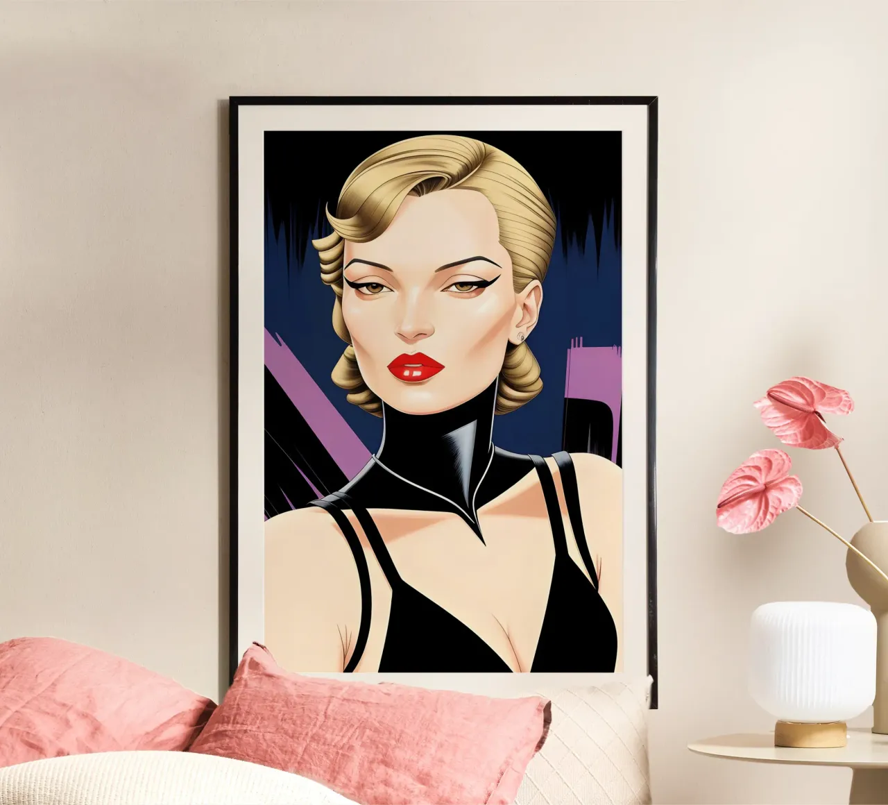 Modehouding poster van ART DECO