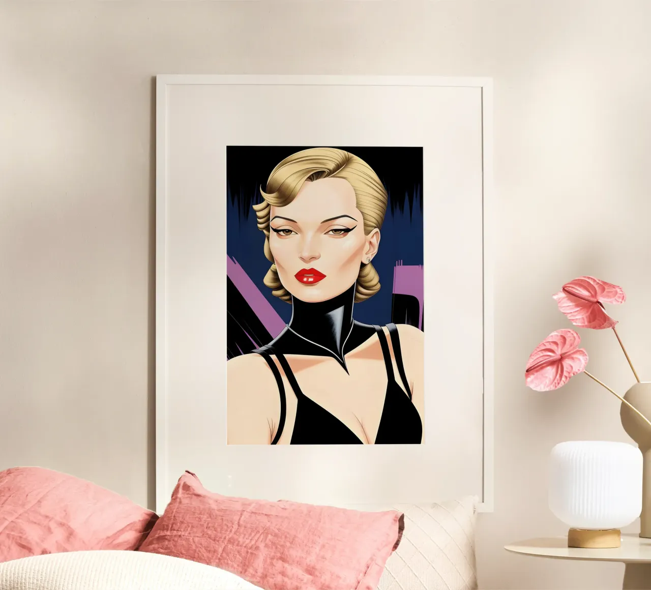 Modehouding poster van ART DECO