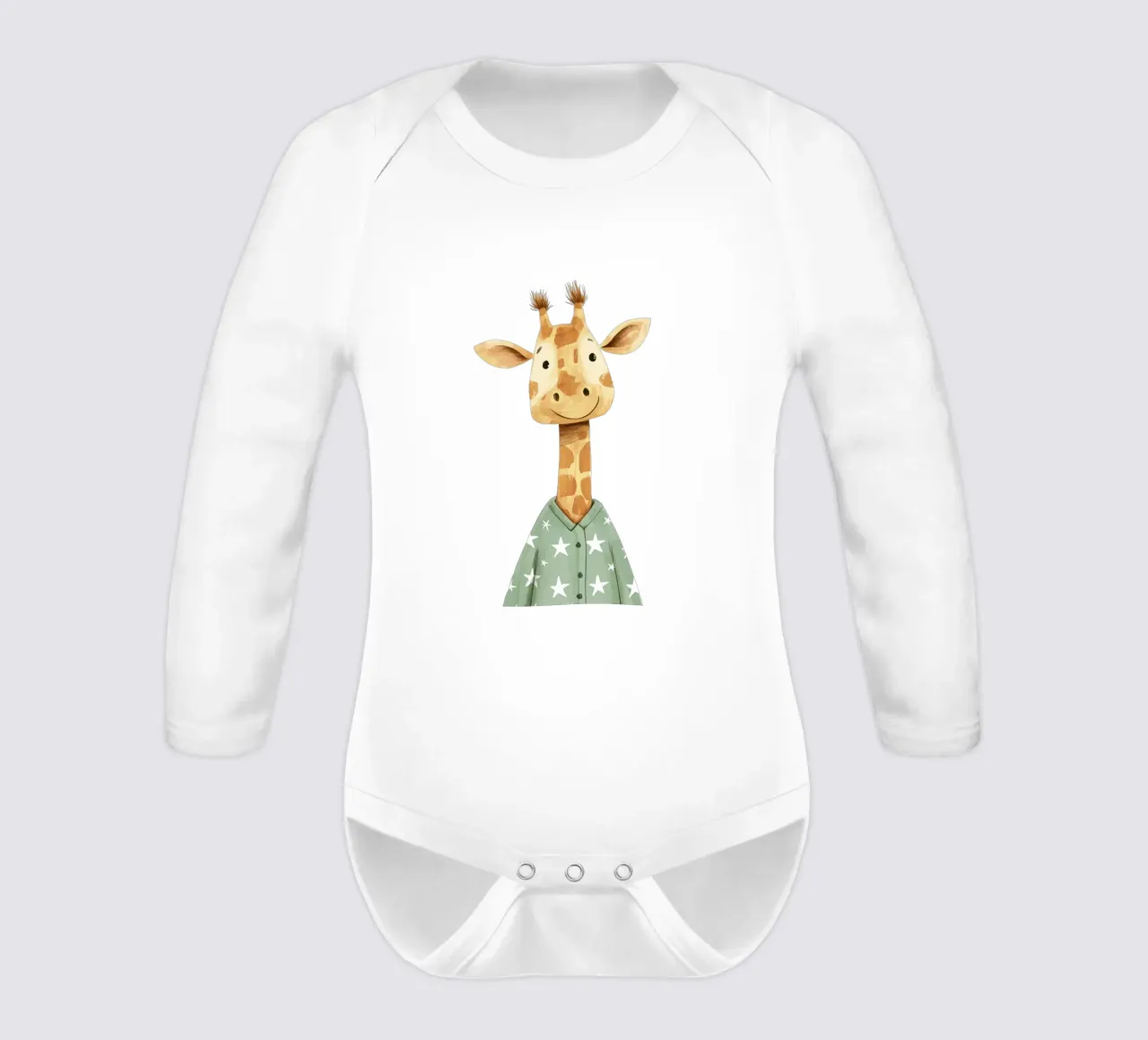 Ready for sleep long-sleeve baby romper by HookASmile