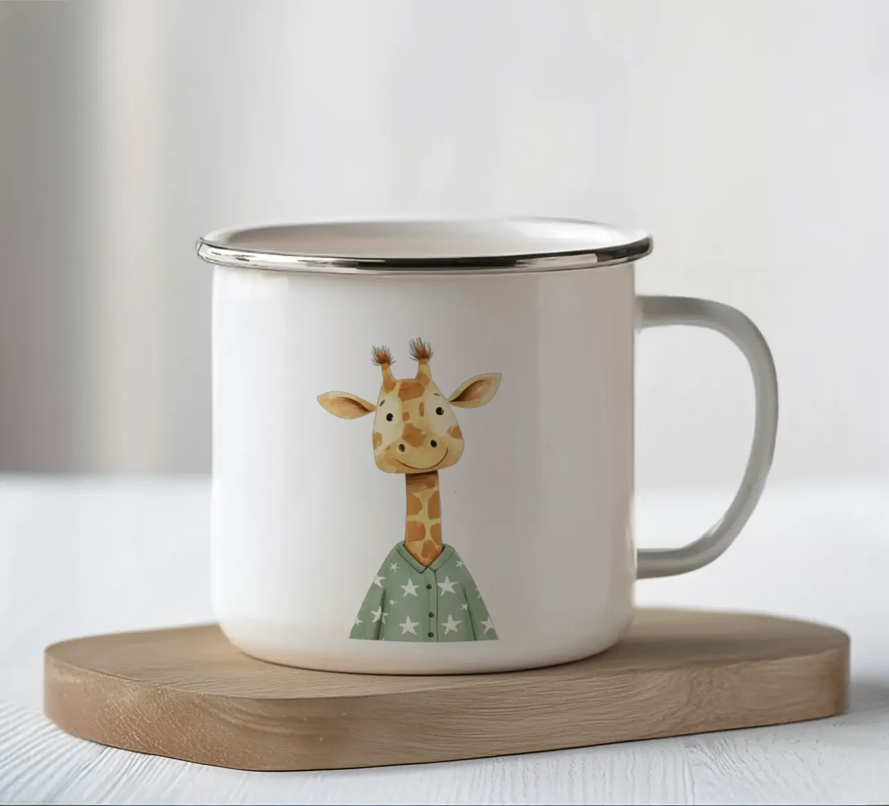 Pronti per il sonno tazza in smalto da HookASmile