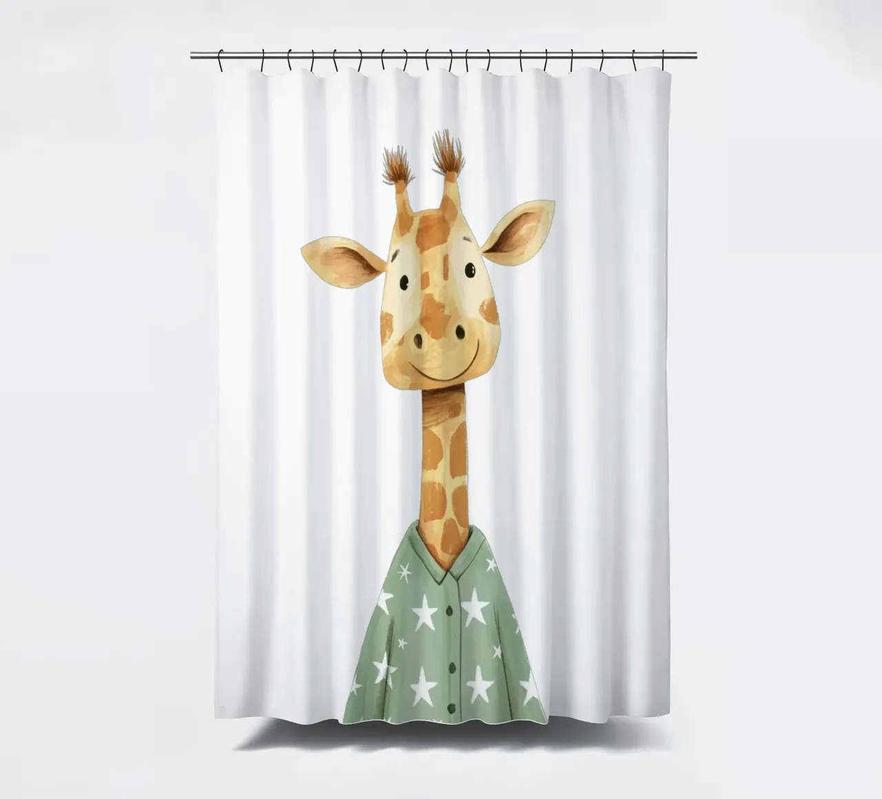 Ready for sleep shower curtain by HookASmile