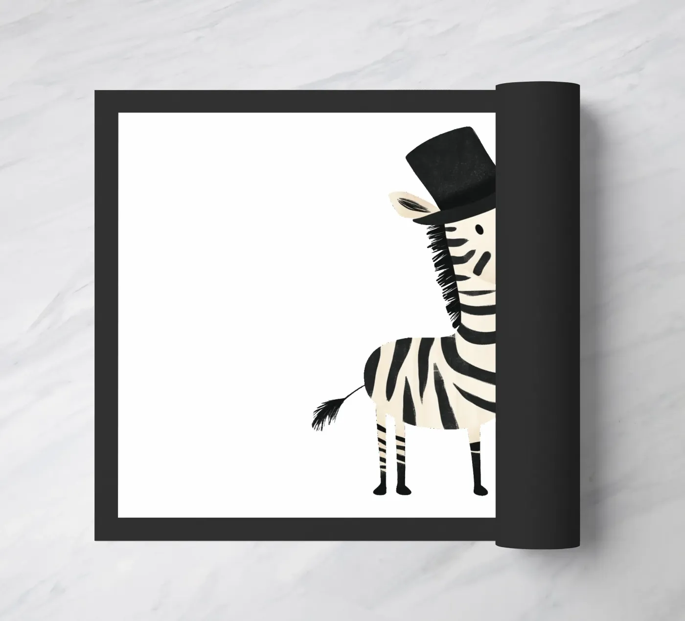 Fashionable doormat by HookASmile