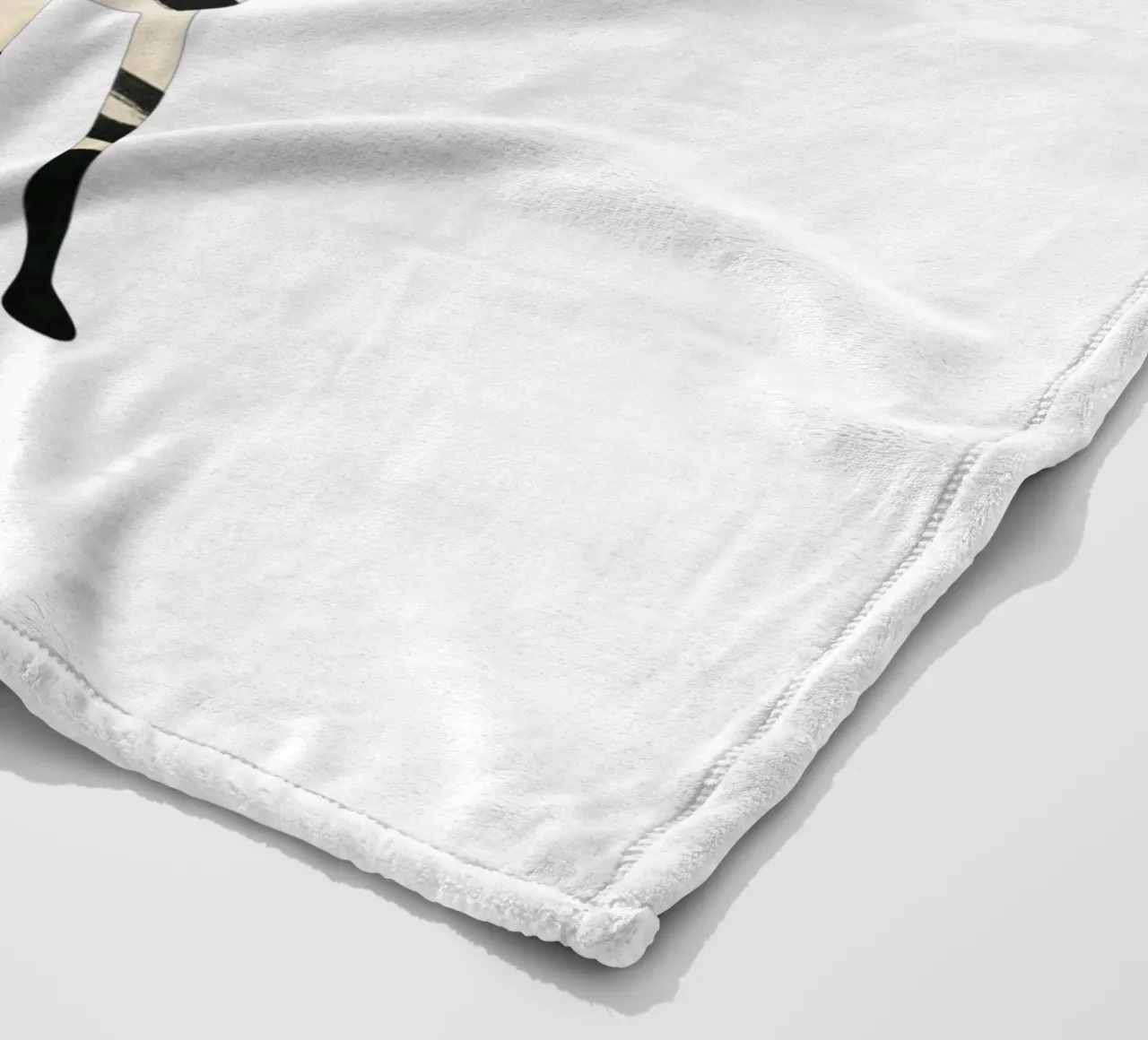 Fashionable fleece blanket by HookASmile