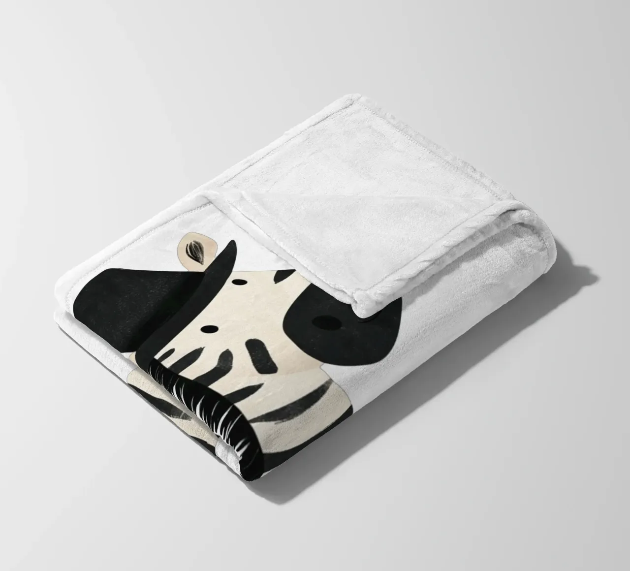 Fashionable fleece blanket by HookASmile