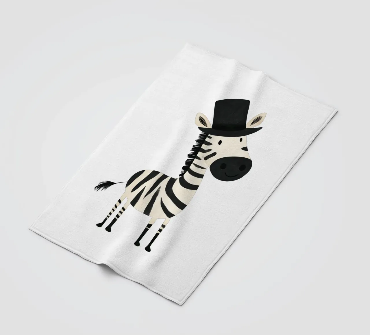 Fashionable fleece blanket by HookASmile