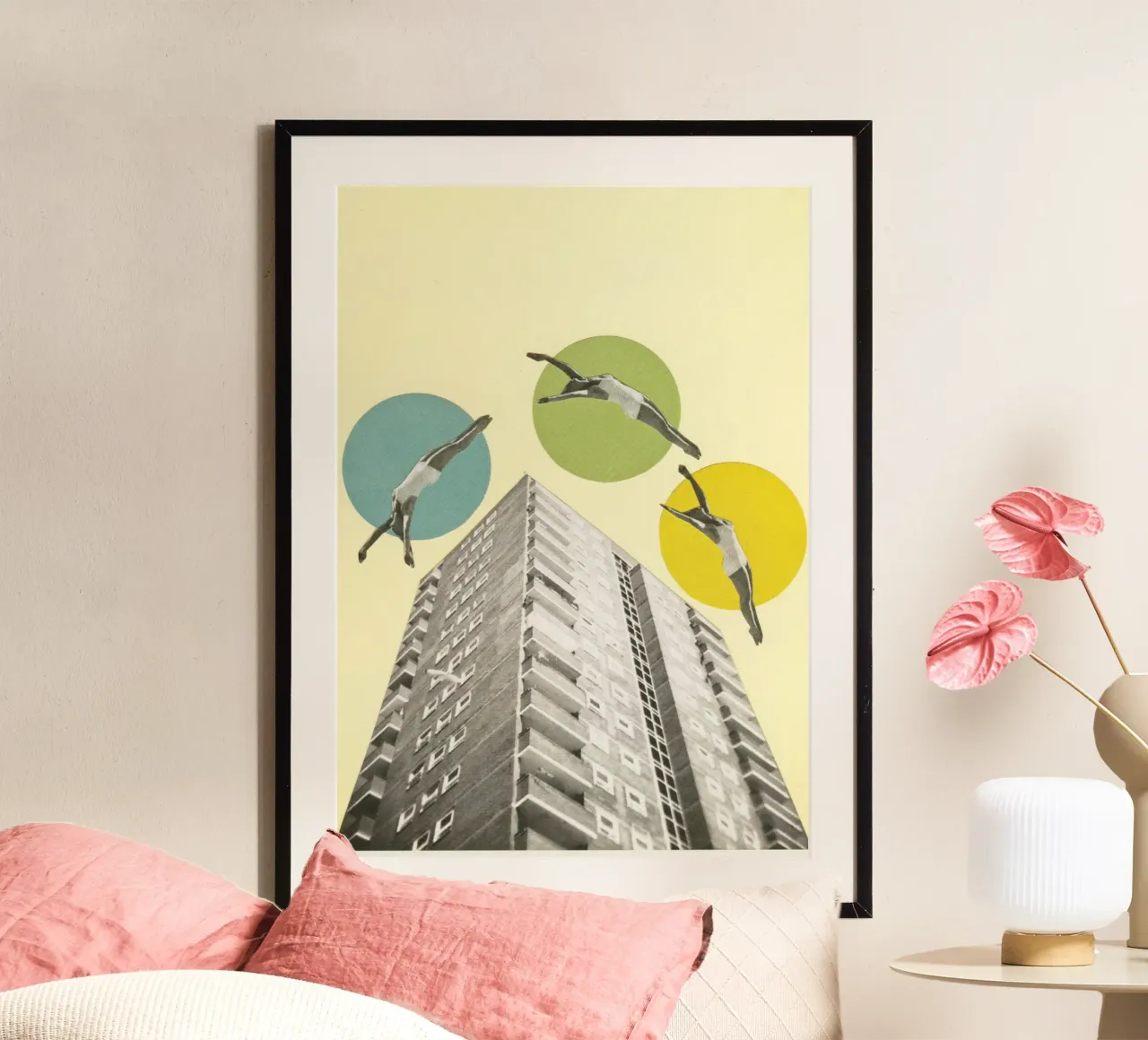 High Flyers poster da Cassia Beck Collage