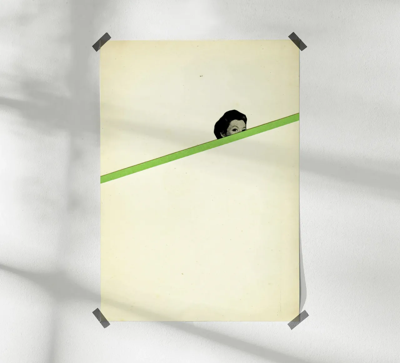 Peekaboo poster da Cassia Beck Collage