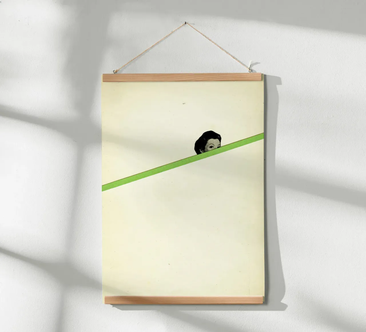 Peekaboo poster da Cassia Beck Collage