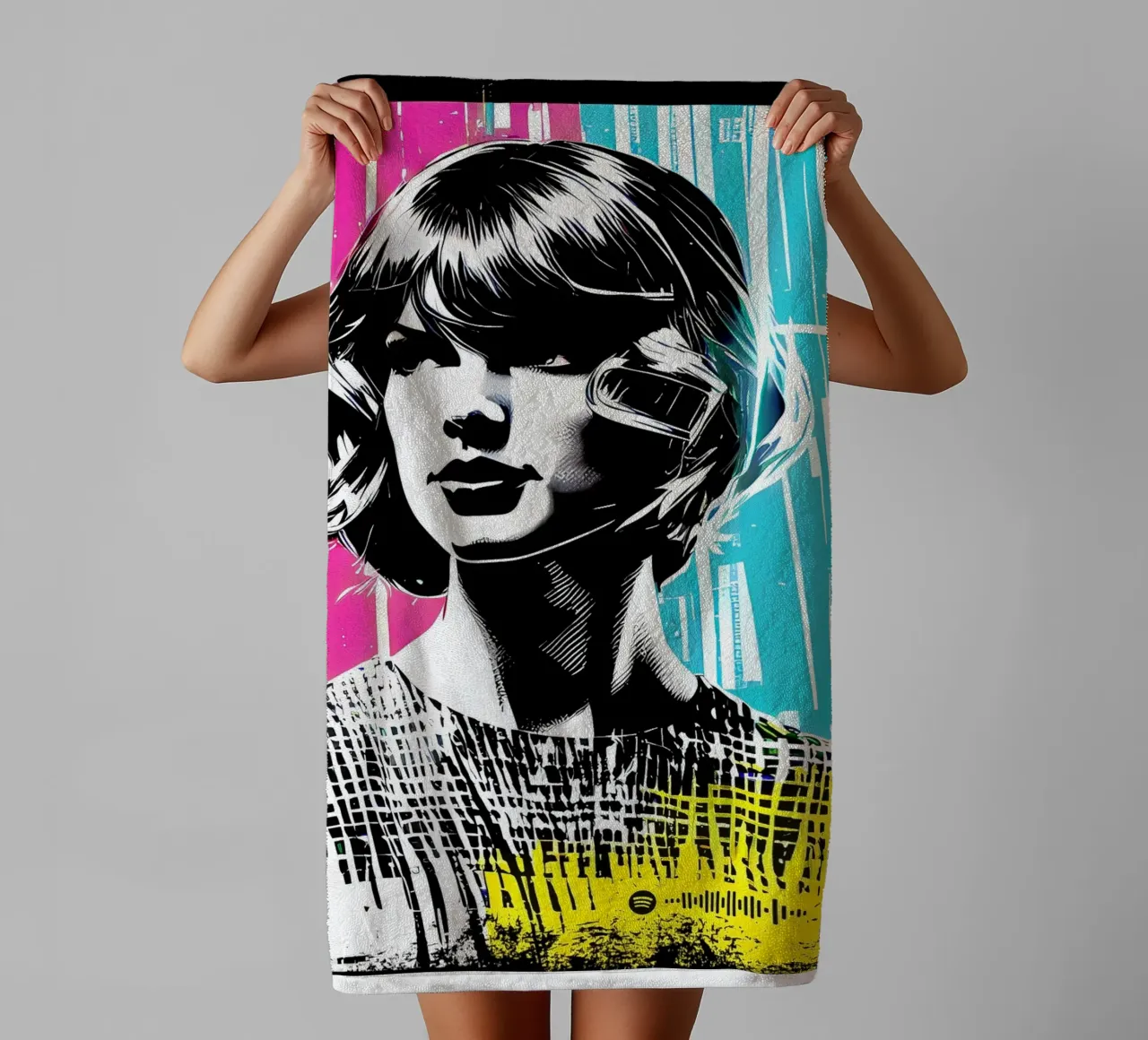 Taylor Unplugged asciugamano da bagno da Eni Brandon