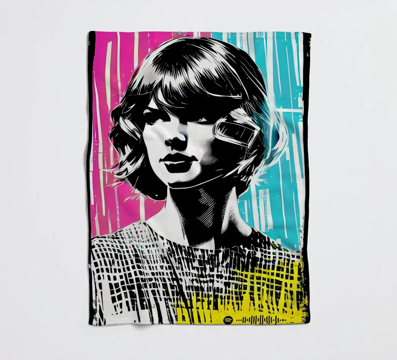 Taylor Unplugged coperta in pile da Eni Brandon