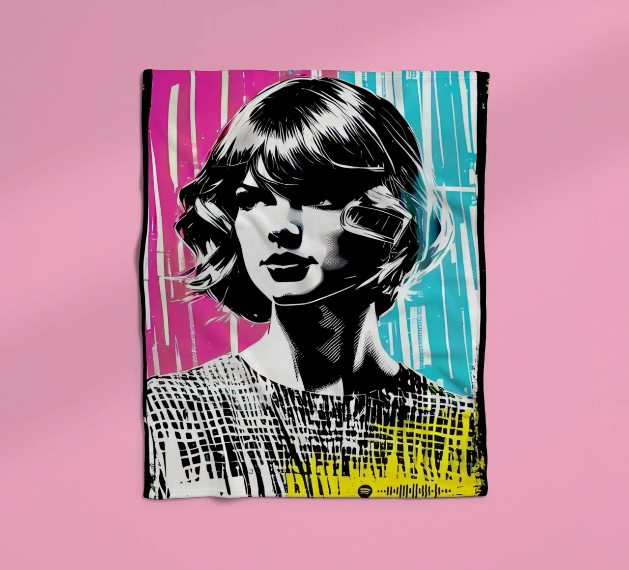 Taylor Unplugged coperta in pile da Eni Brandon